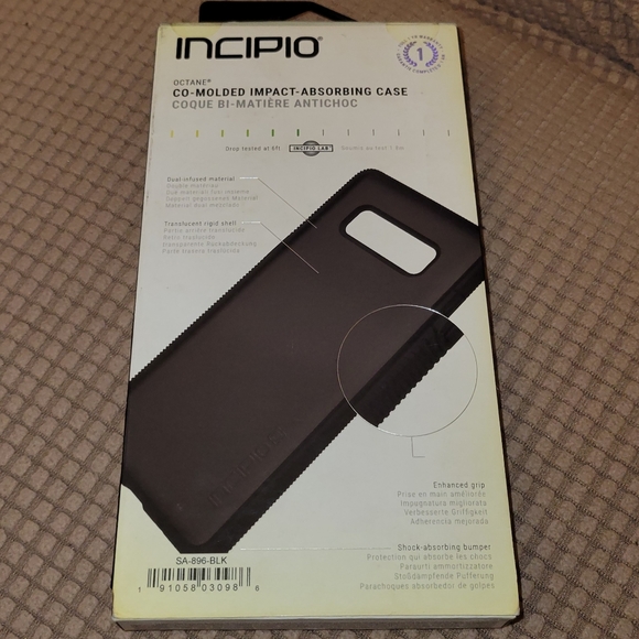 INCIPIO Octane Co-Molded Impact-Absorbing Case for Samsung Galaxy Note8 - Picture 2 of 2